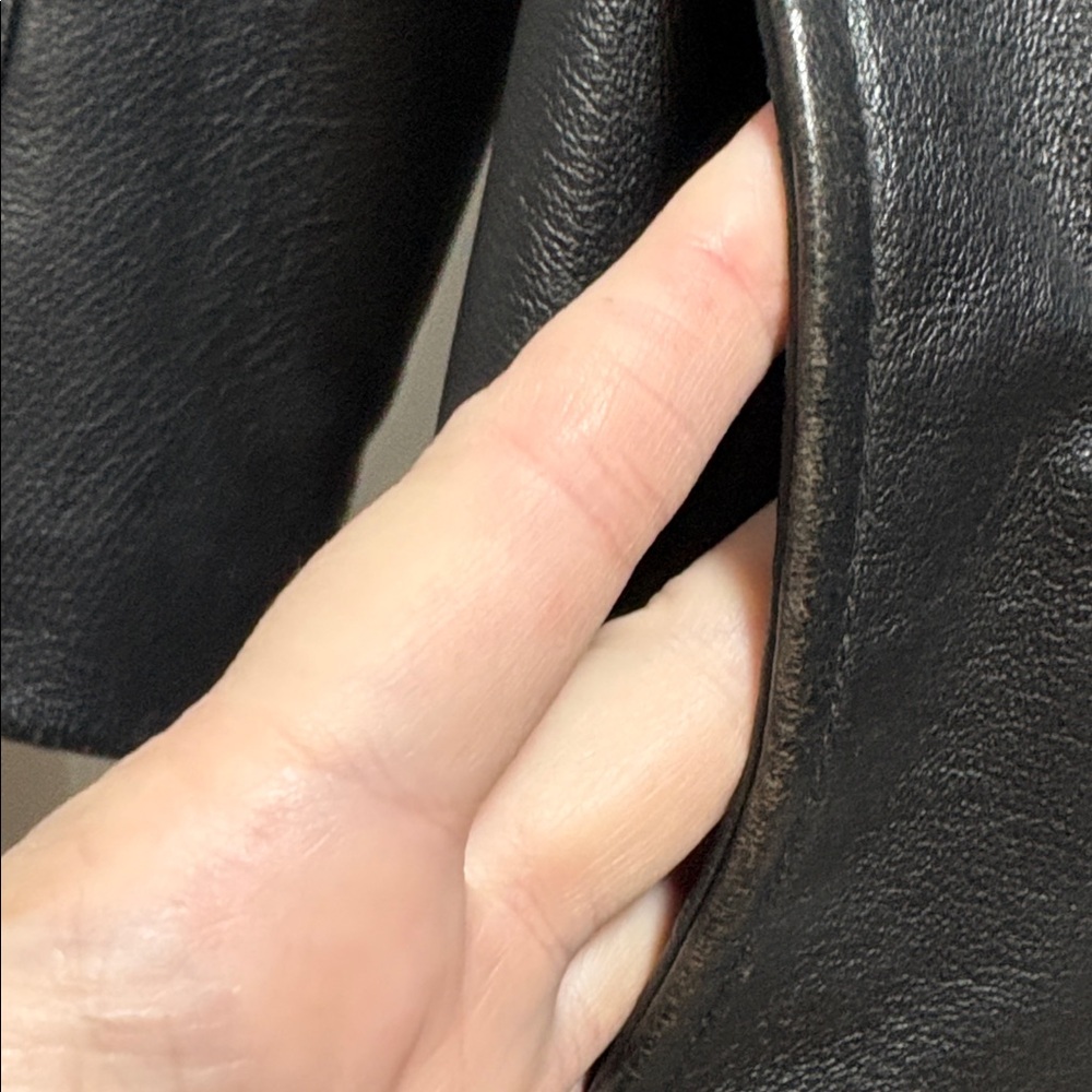 Black Leather Jacket - Picture 8 of 9